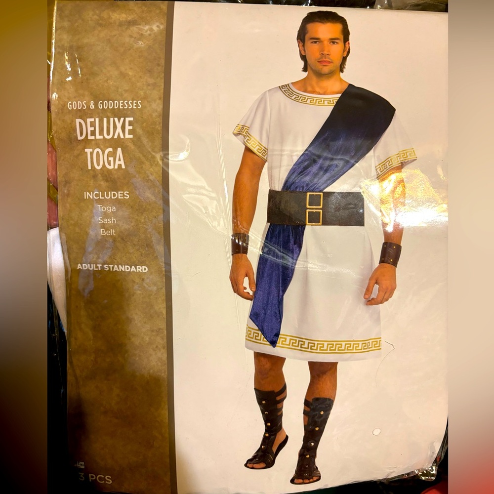 Toga Halloween costume